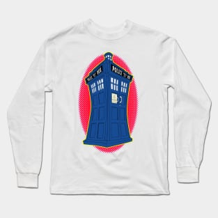 TARDIS TOON Long Sleeve T-Shirt